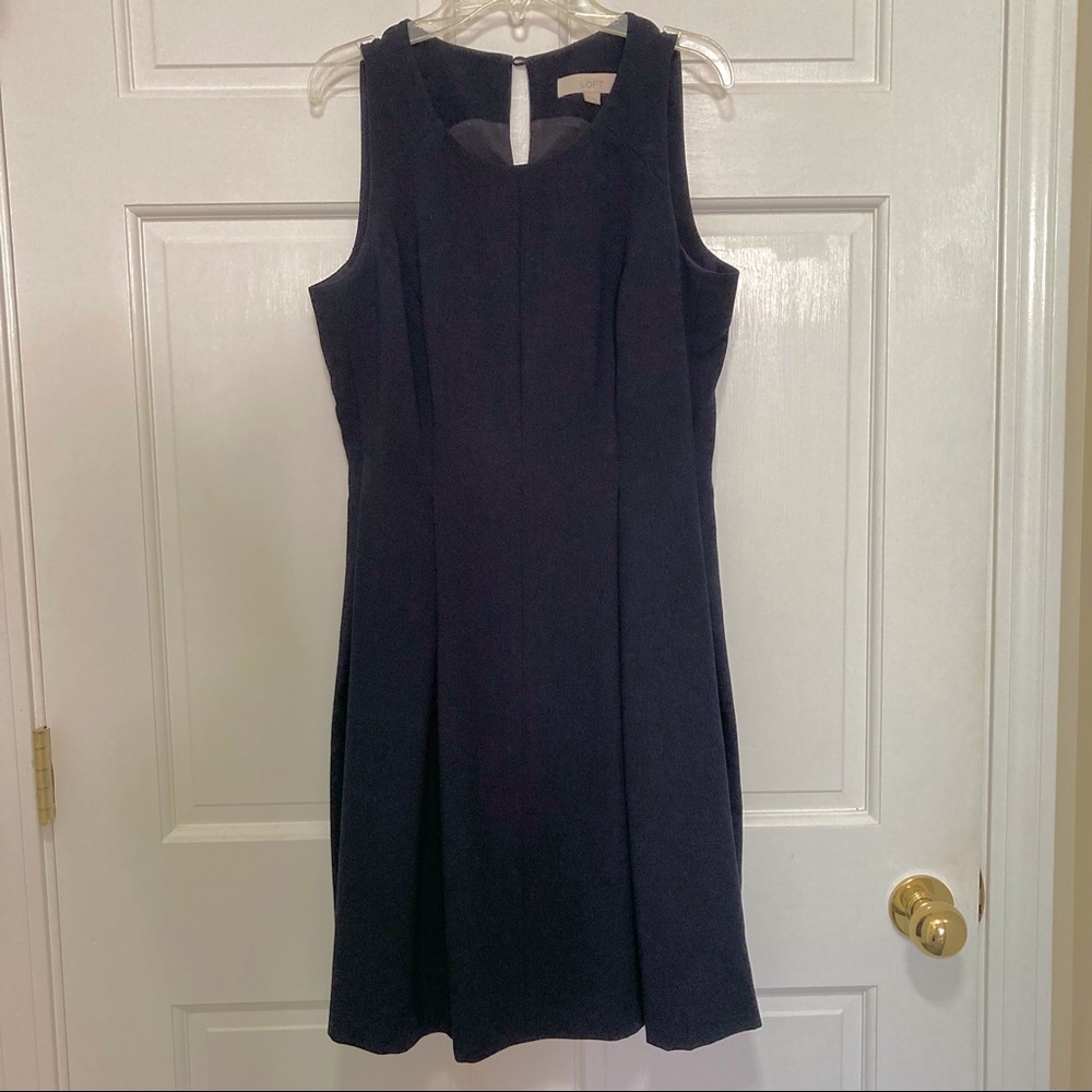 Navy LOFT Dress